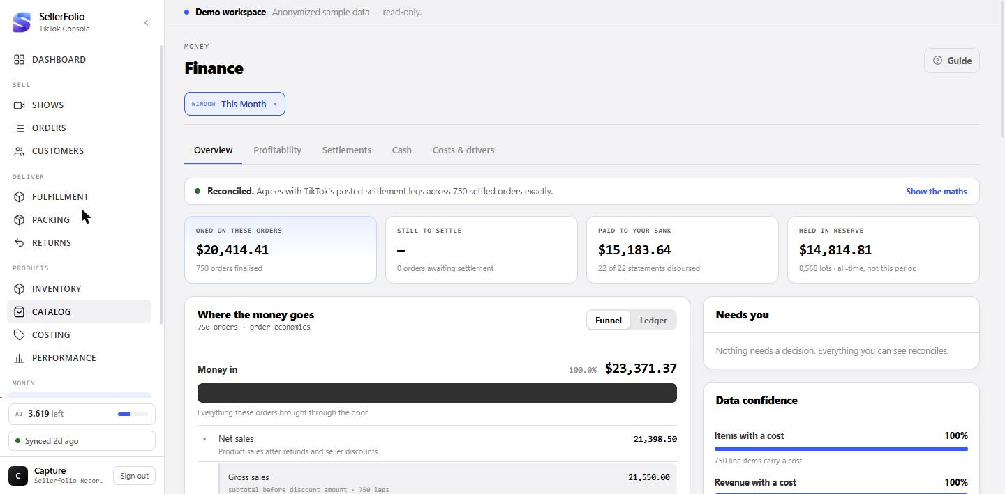 Finance overview